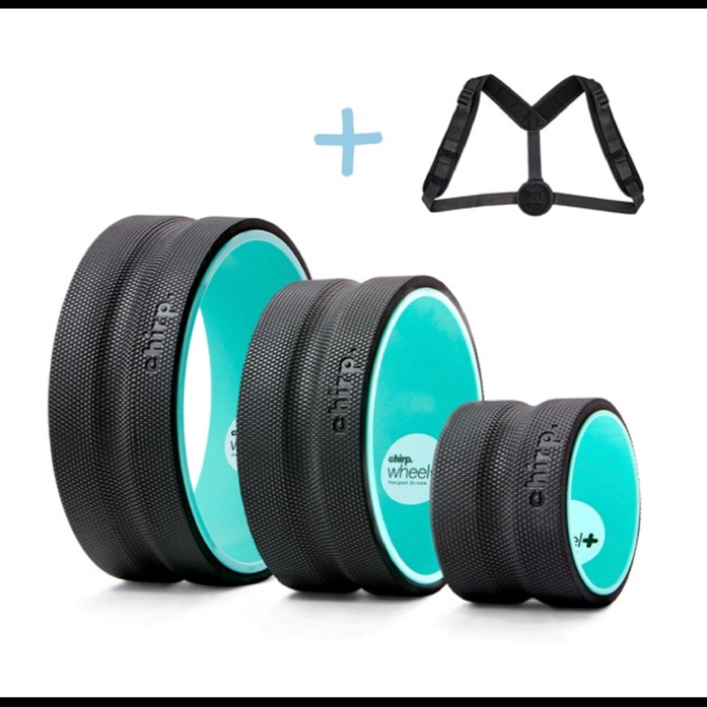 Brand New Chirp 3 wheel pack spinal roller set